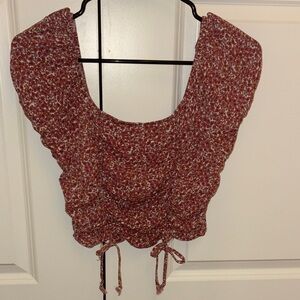 Liberty Love Red Floral Blouse